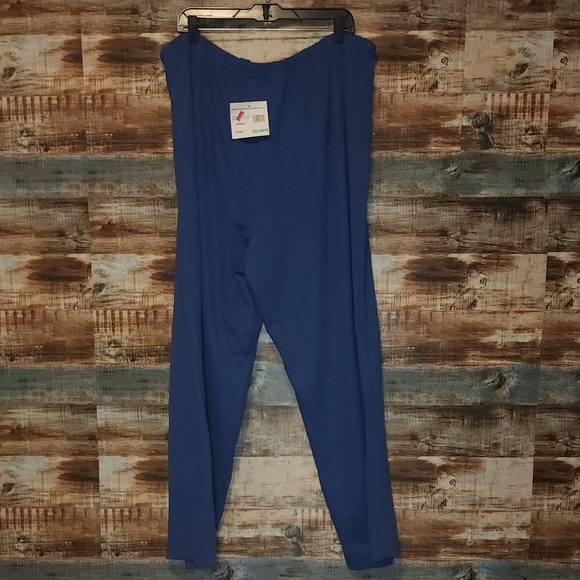 Bobbie Brooks Walmart causal pant 26W 28W blue - Picture 2 of 6
